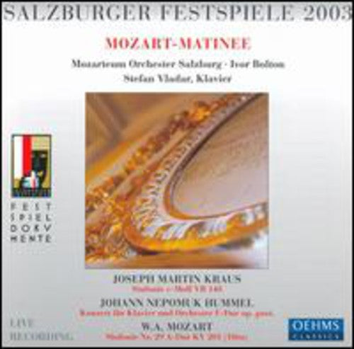 W.a. Mozart: Symphony / Piano Concerto / Symphony 29 - COMPACT DISCS