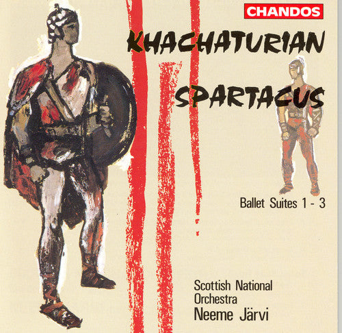 Neeme Järvi: Spartacus Ballet Suites 1-3 - COMPACT DISCS