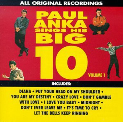 Paul Anka: Sing His Big Ten 1 - COMPACT DISCS