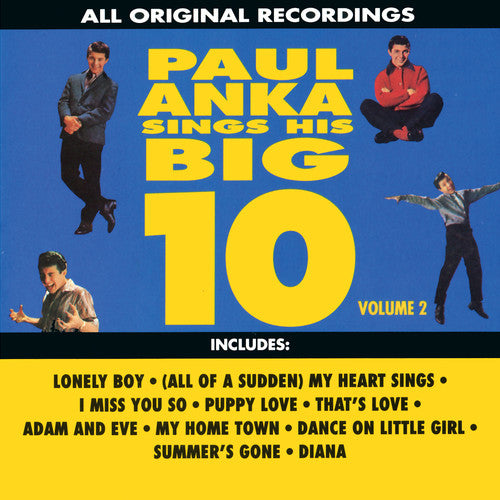 Paul Anka: Sings His Big Ten 2 - COMPACT DISCS
