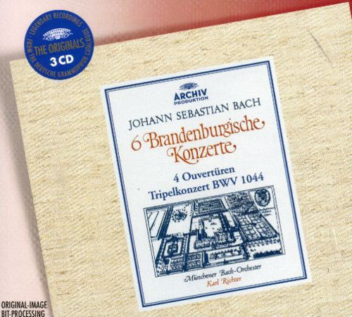 J.S. Bach: Branderburg Concertos Nos. 1-6 BWV 1046-1051 - COMPACT DISCS