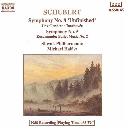 Michael Hal sz: Symphonies 5 & 8 "Unfinished" - COMPACT DISCS