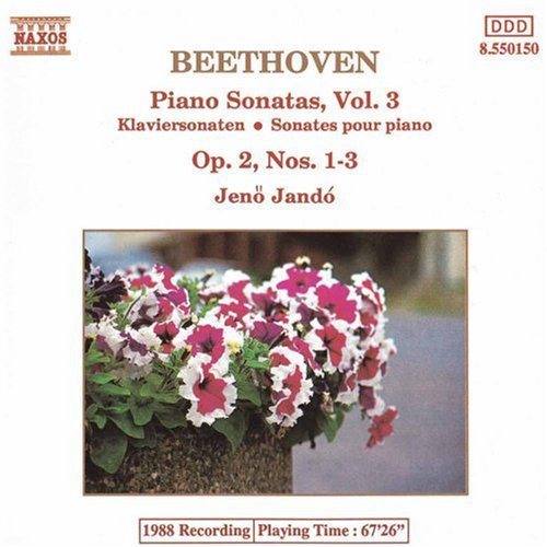 Ludwig van Beethoven: Piano Sonatas 1-3 - COMPACT DISCS