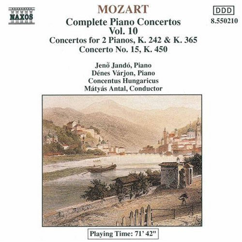 W.a. Mozart: Piano Concerti 7, 10 & 15 - COMPACT DISCS