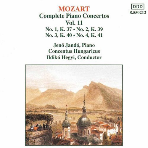 W.a. Mozart: Piano Concerti 1-4 - COMPACT DISCS