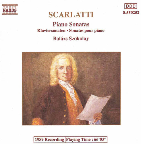 D. Scarlatti: Piano Sonatas - COMPACT DISCS