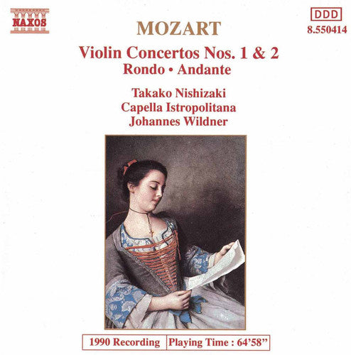 W.a. Mozart: Violin Concerti 1 & 2 / Rondo / Andante - COMPACT DISCS