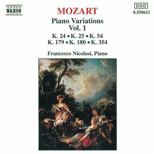 W.a. Mozart: Piano Variations 1 - COMPACT DISCS