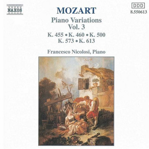 W.a. Mozart: Piano Variations 3 - COMPACT DISCS