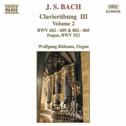 Wolfgang Rubsam: Clavierubung Volume 2 - COMPACT DISCS