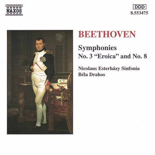 Ludwig van Beethoven: Symphonies 3 & 8 - COMPACT DISCS