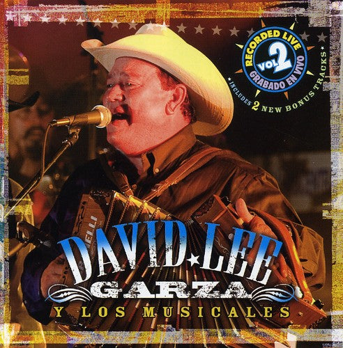 David Lee Garza: Recorded Live, Vol. 2 - COMPACT DISCS