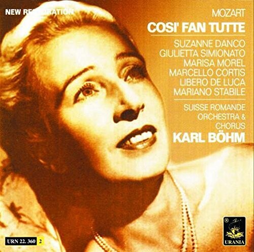 W.a. Mozart: Cosi Fan Tutte - COMPACT DISCS