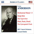 Leonard Slatkin: Orchestral Works 3 - COMPACT DISCS