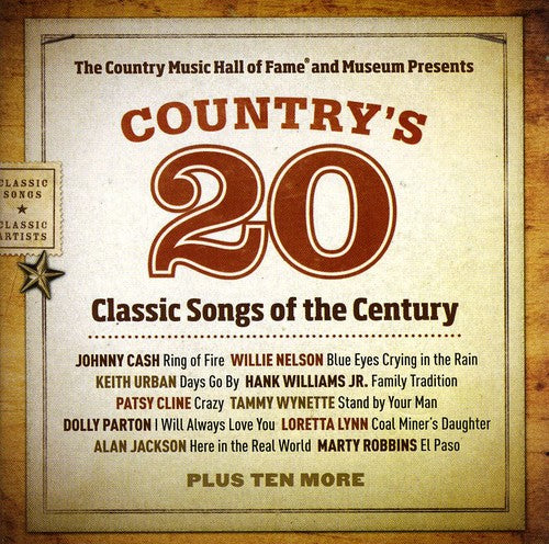 Various Artists: Country's 20 Classic Songs Of The Century - COMPACT DISCS