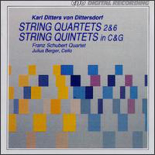 Franz Schubert Quartett: String Quartets 2 & 6 - COMPACT DISCS