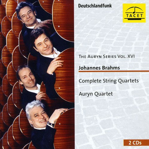 J. Brahms: Auryn Series 16: Brahms String Quartets - COMPACT DISCS