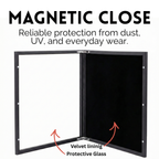 Deluxe Vinyl Record Display Frame (Groove Shrine)