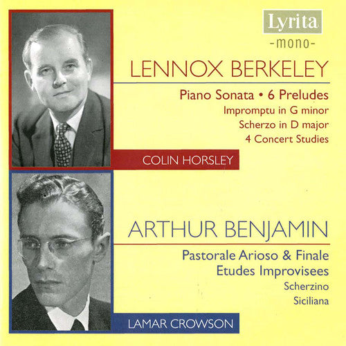 Berkeley / Benjamin / Horsley / Crowson: Piano Works - COMPACT DISCS