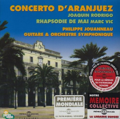 Philippe Jouanneau: Concerto D'Aranjuez - COMPACT DISCS