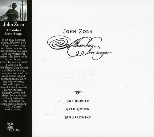 John Zorn: Alhambra Love Songs - COMPACT DISCS