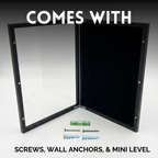 Deluxe Vinyl Record Display Frame (Groove Shrine)