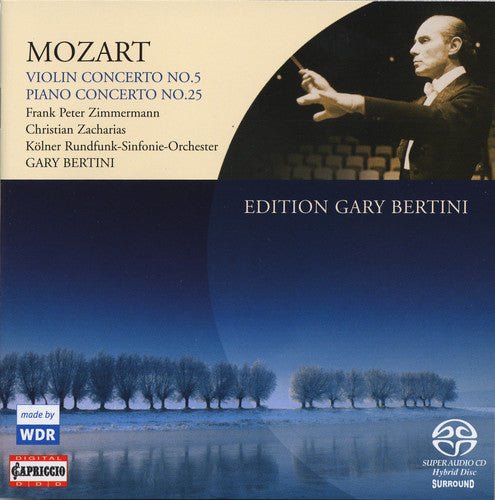 W.a. Mozart: Violin Concerto 5 / Piano Concerto 25 - COMPACT DISCS