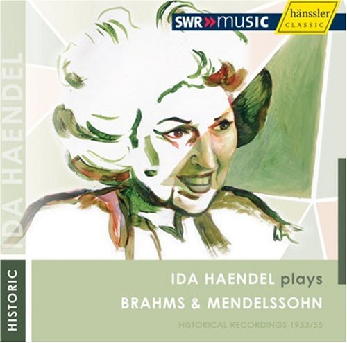 J. Brahms: Plays Brahms & Mendelssohn - COMPACT DISCS