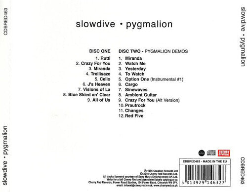 Slowdive: Pygmalion (Deluxe Edition) - COMPACT DISCS