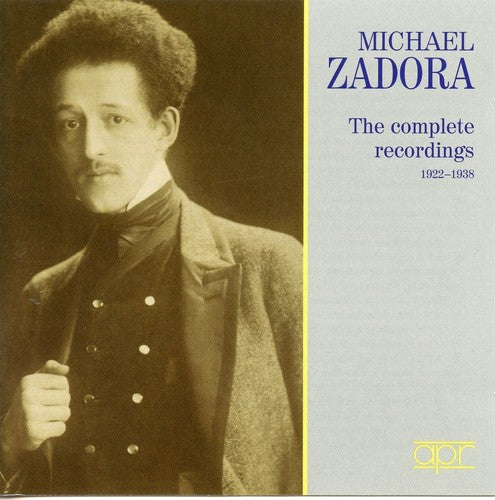 Michael Zadora: Complete Recordings 1922-1938 - COMPACT DISCS