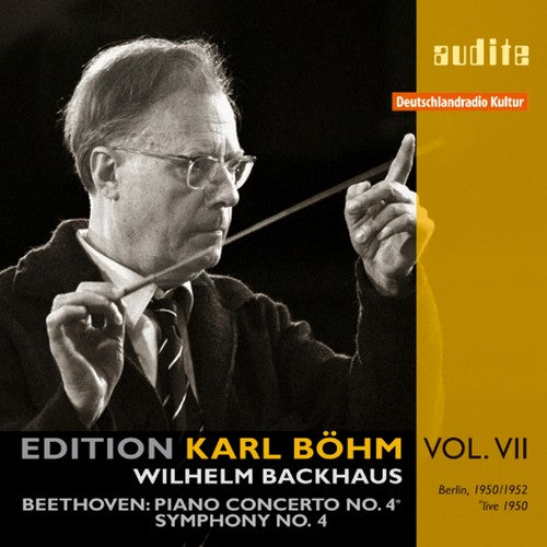 Wilhelm Backhaus: Piano Concerto 4 & Symphony 4 - COMPACT DISCS