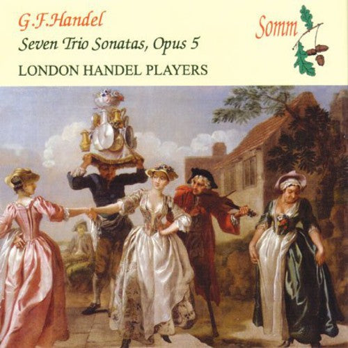Les Lunes du Cousin Jacques: Handel, G.F. : Seven Trio Sonatas Op. 5 - COMPACT DISCS