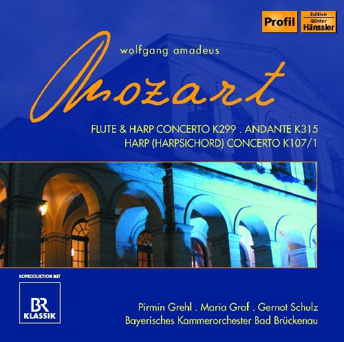 W.a. Mozart: Concertos for Flute & Harp - COMPACT DISCS