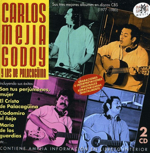 Godoy, Carlos Mejia / Los De Panacaguina: Sus Tres Mejores Albumes En Discos CBS (1977-1980) - COMPACT DISCS