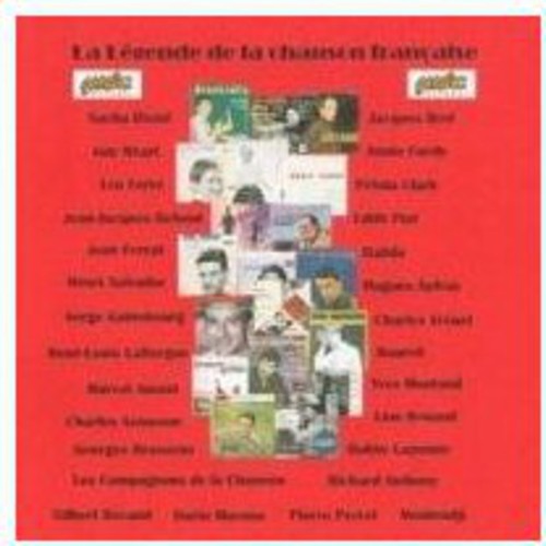 Various Artists: La Legende de la Chanson Francaise - COMPACT DISCS