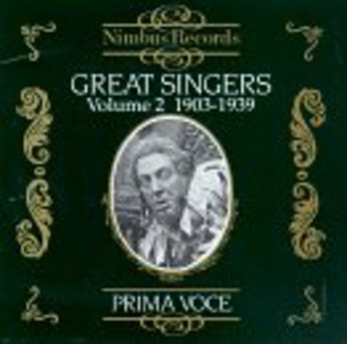 Various Artists: Great Singers 2: 1903-39 / Various - COMPACT DISCS