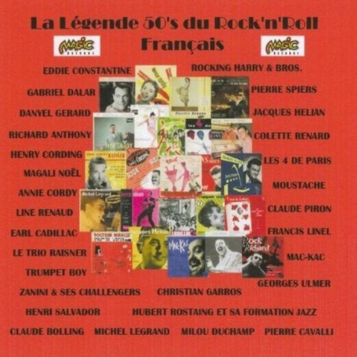 50's: The Legend of the French Rock N' Roll: 50's: The Legend of the French Rock N' Roll - COMPACT DISCS