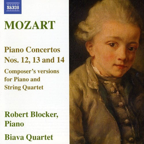 W.a. Mozart: Piano Ctos 12 13 14: Composers Versions for Piano - COMPACT DISCS