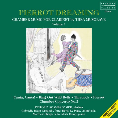Victoria Soames: Pierrot Dreaming: Chamber Music for Clarinet - COMPACT DISCS