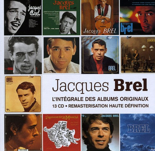 Jacques Brel: L'integrale Des Albums Studio - COMPACT DISCS