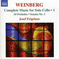 Yosif Feigelson: Complete Music for Solo Cello 1 - COMPACT DISCS