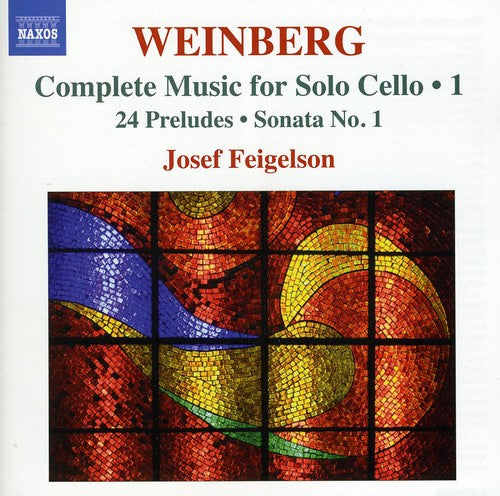 Yosif Feigelson: Complete Music for Solo Cello 1 - COMPACT DISCS