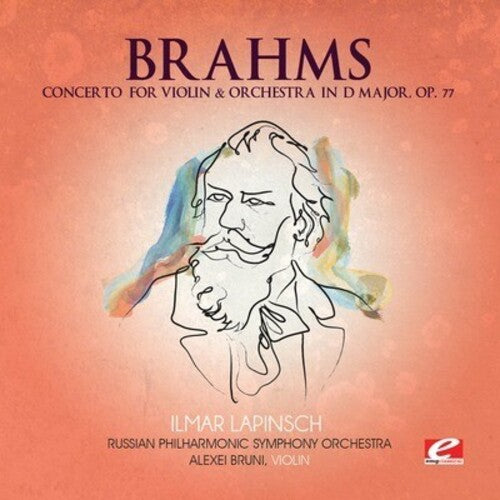J. Brahms: Concerto Violin & Orchestra in D Major - COMPACT DISCS