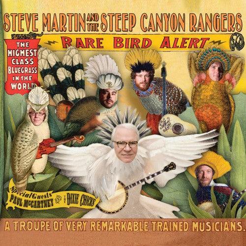 Steve Martin & the Steep Canyon Rangers: Rare Bird Alert - COMPACT DISCS