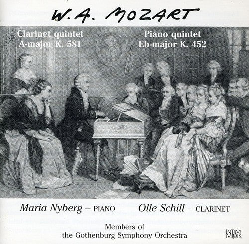 W.a. Mozart: Klarinettkvintett Pianokvintett - COMPACT DISCS