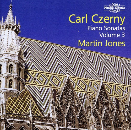 Martin Jones: Piano Sonatas 3 - COMPACT DISCS