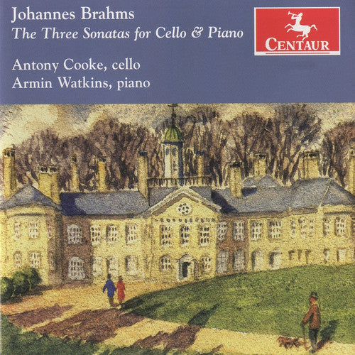 J. Brahms: Three Sonatas for Cello & Piano - COMPACT DISCS