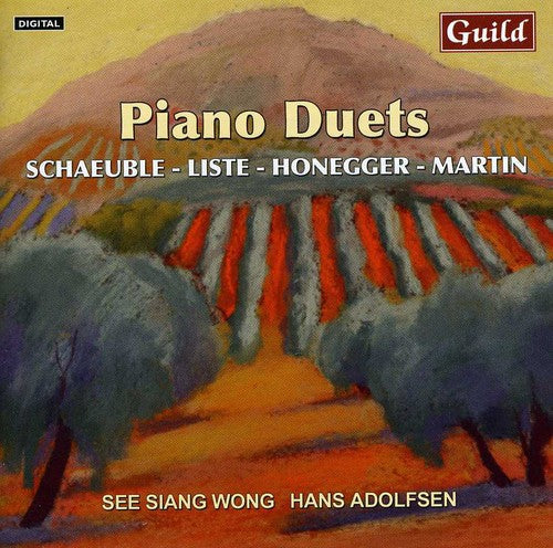 Hans Adolfsen: Piano Duets By List Honegger Schaeuble - COMPACT DISCS