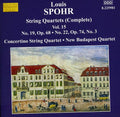 New Budapest String Quartet: Spohr: Quartets Nos 19 & 22 - COMPACT DISCS