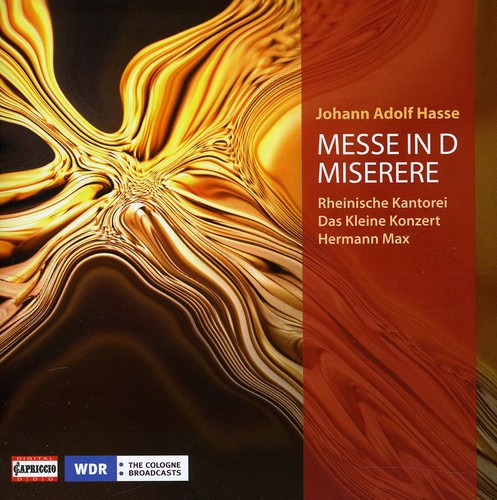 J.a. Hasse: Messe in D / Miserere - COMPACT DISCS